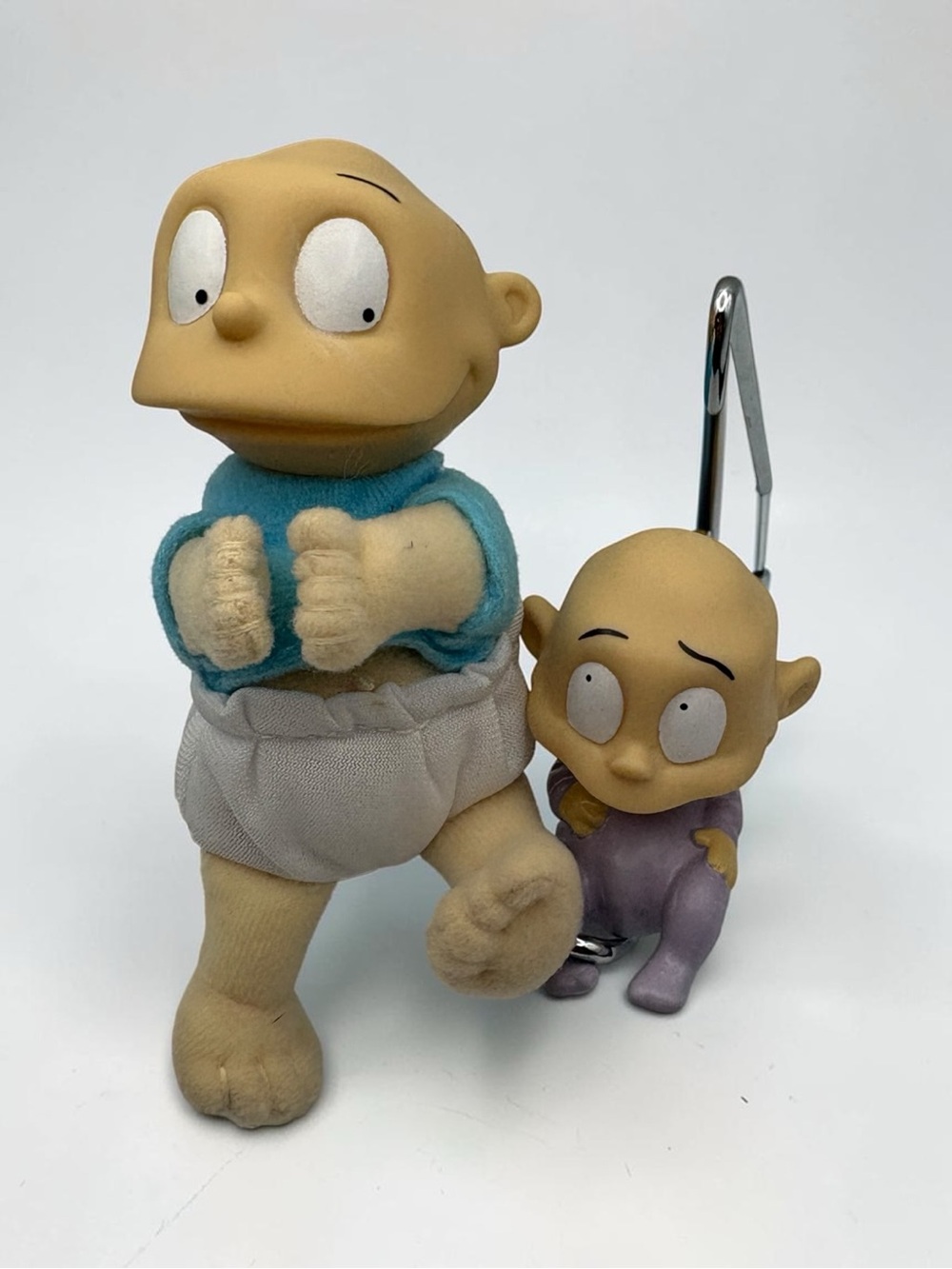 Vintage 1998 Nickelodeon The Rugrats Burger King Movie Tommy & Baby Dil Toy Set - Picture 2 of 16